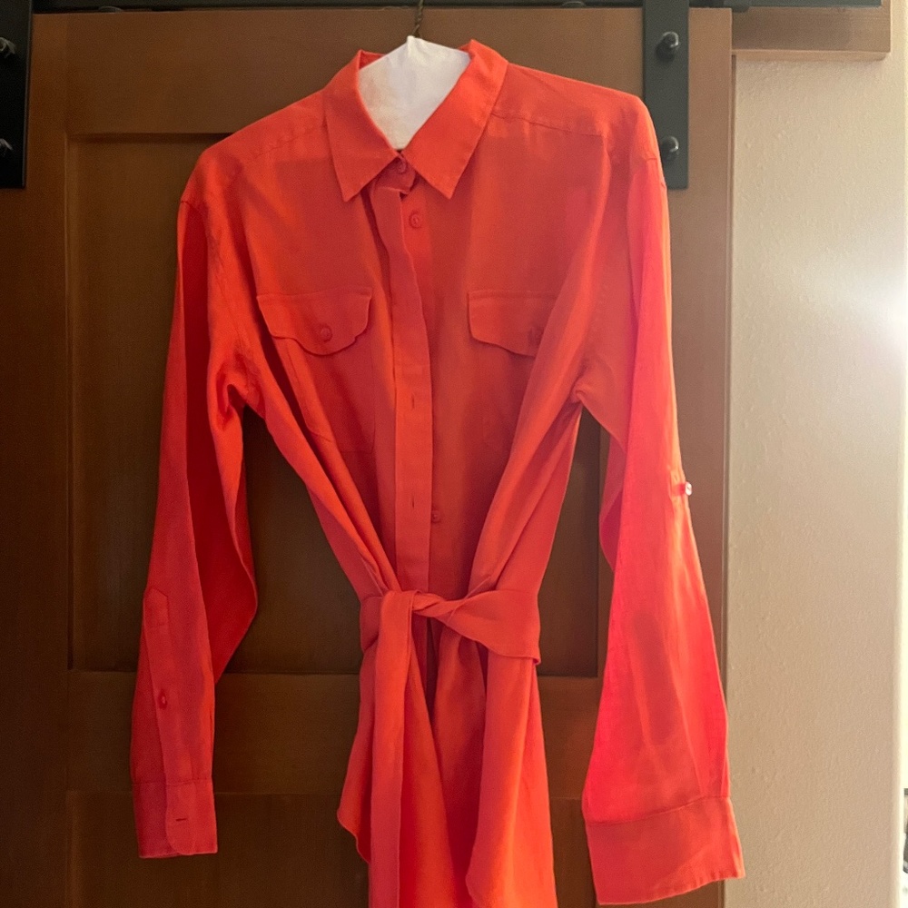 Lauren Ralph Lauren Tunic with Tie